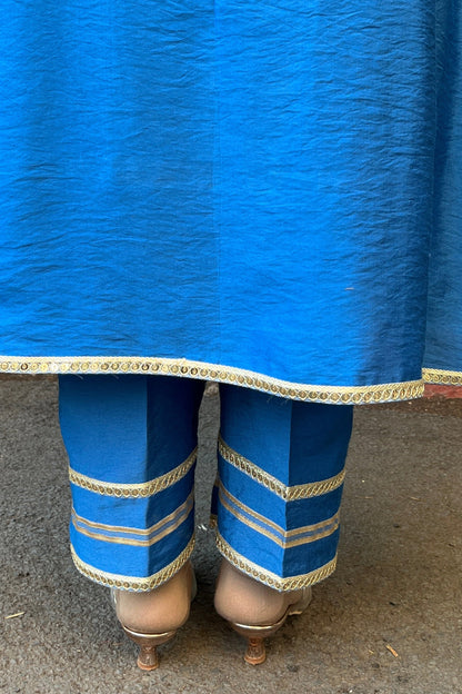 Prisha Cotton Silk Kurta (With Add- on Bottom)