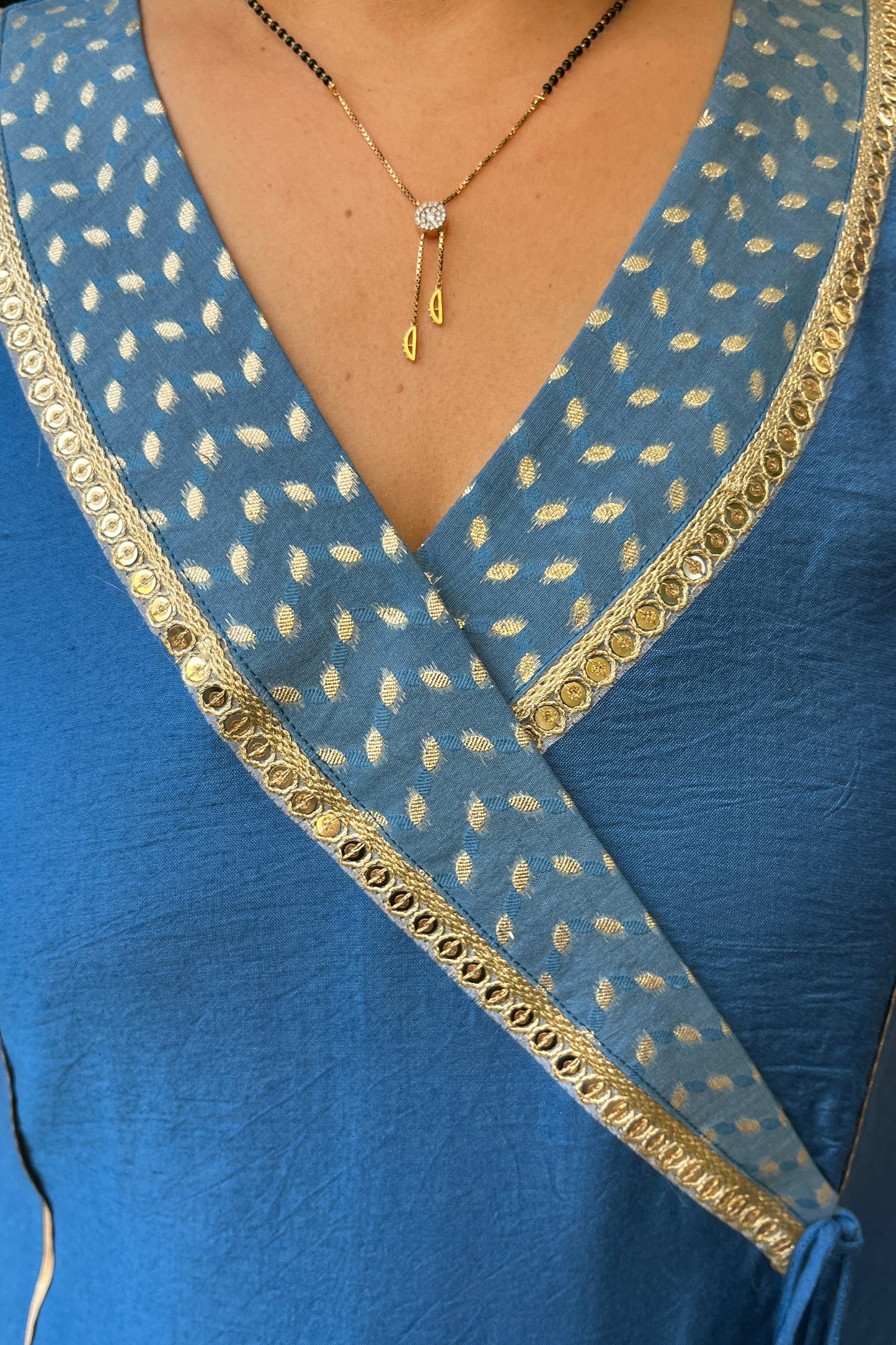 Prisha Cotton Silk Kurta (With Add- on Bottom)