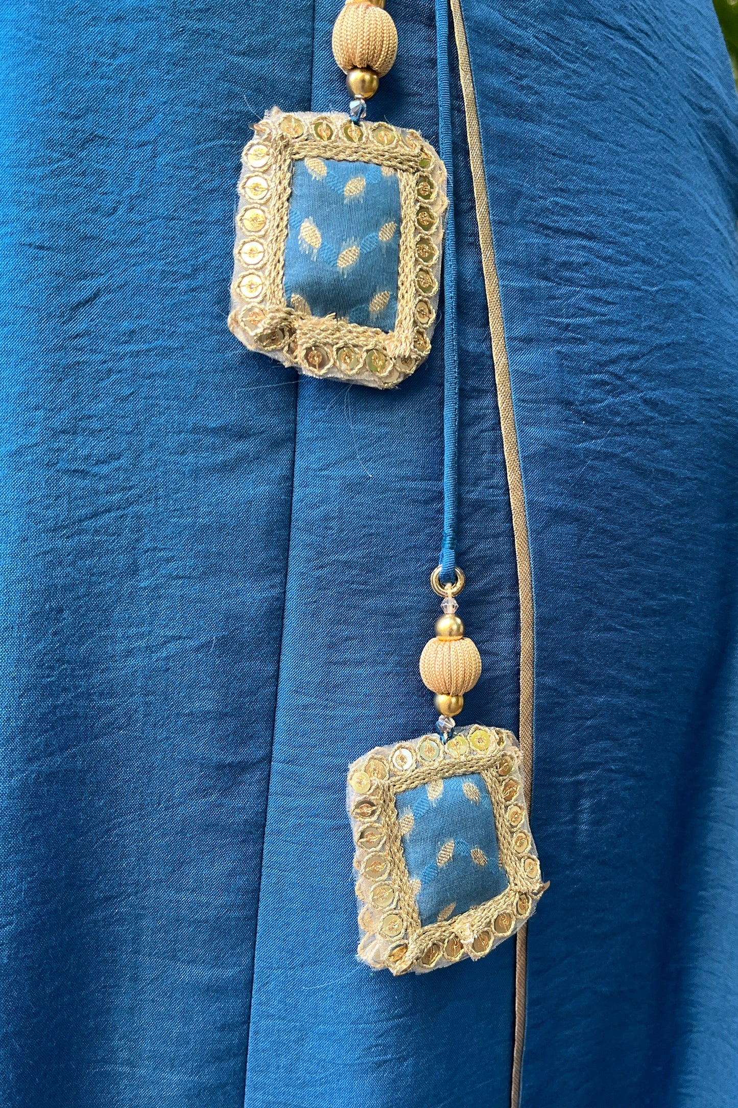 Prisha Cotton Silk Kurta (With Add- on Bottom)