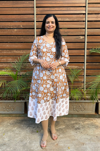 Sanvi Cotton Dress