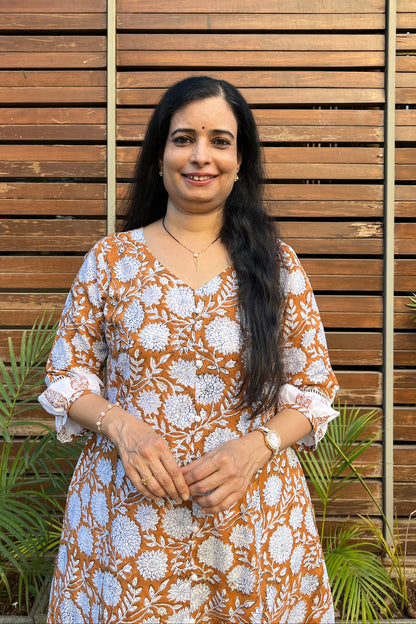Sanvi Cotton Dress