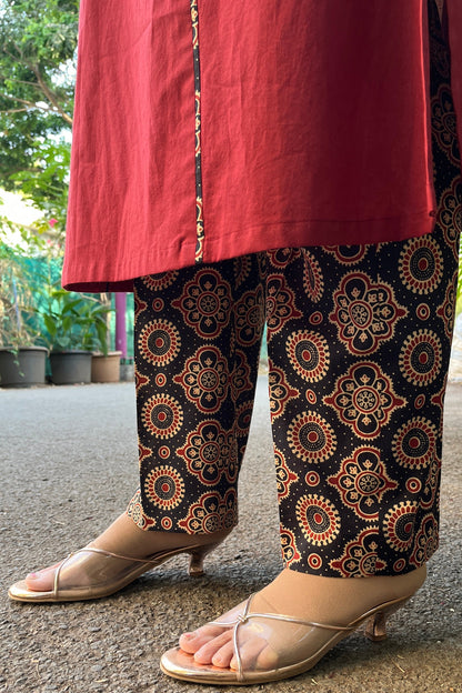 Samaira cotton kurta (With Add - on Bottom)