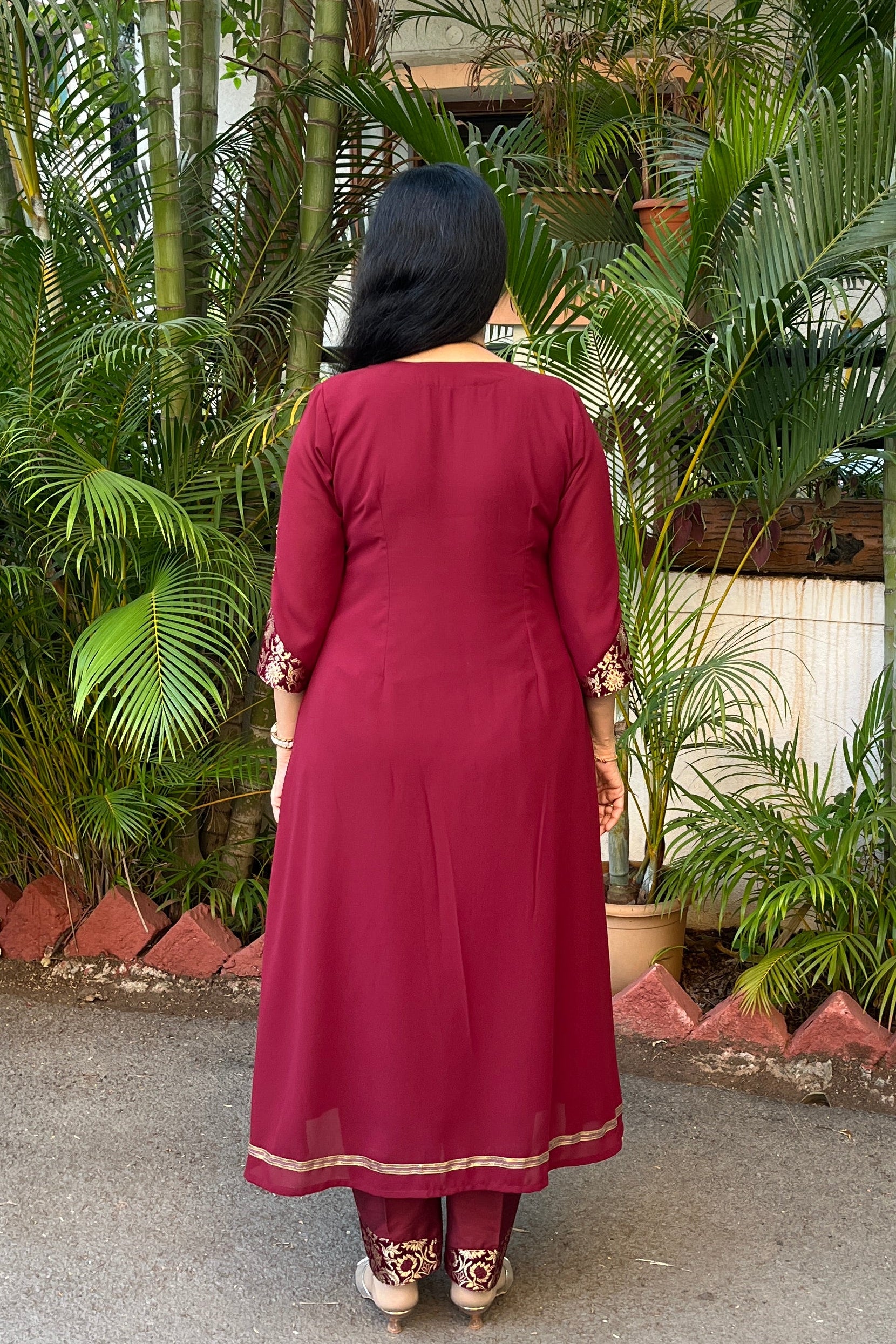 Shop gorgette kurta set online