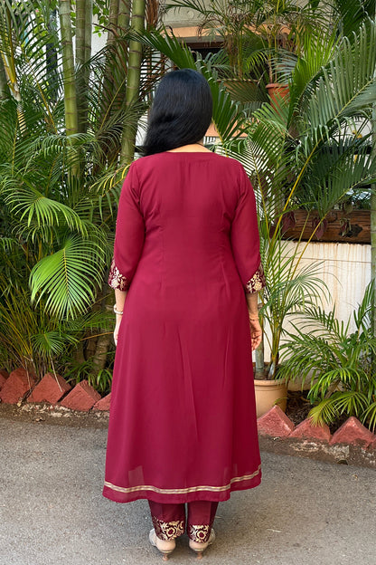 Shop gorgette kurta set online
