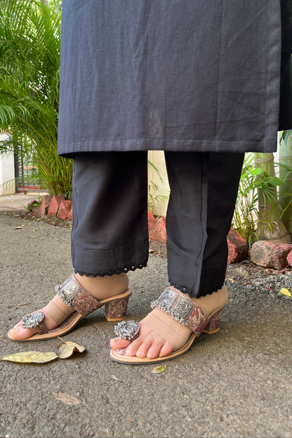 Akshita Patch Work Kurta Pant Set