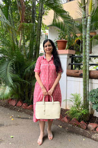 Anjali Ikkat Dress