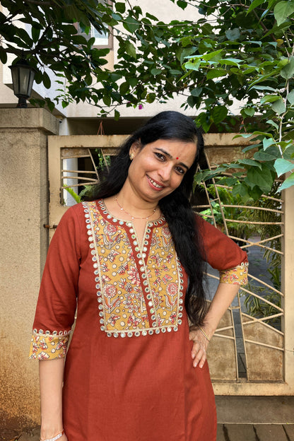 Anvika Kurta And Palazzo Set