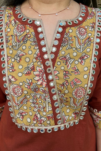 Anvika Kurta And Palazzo Set
