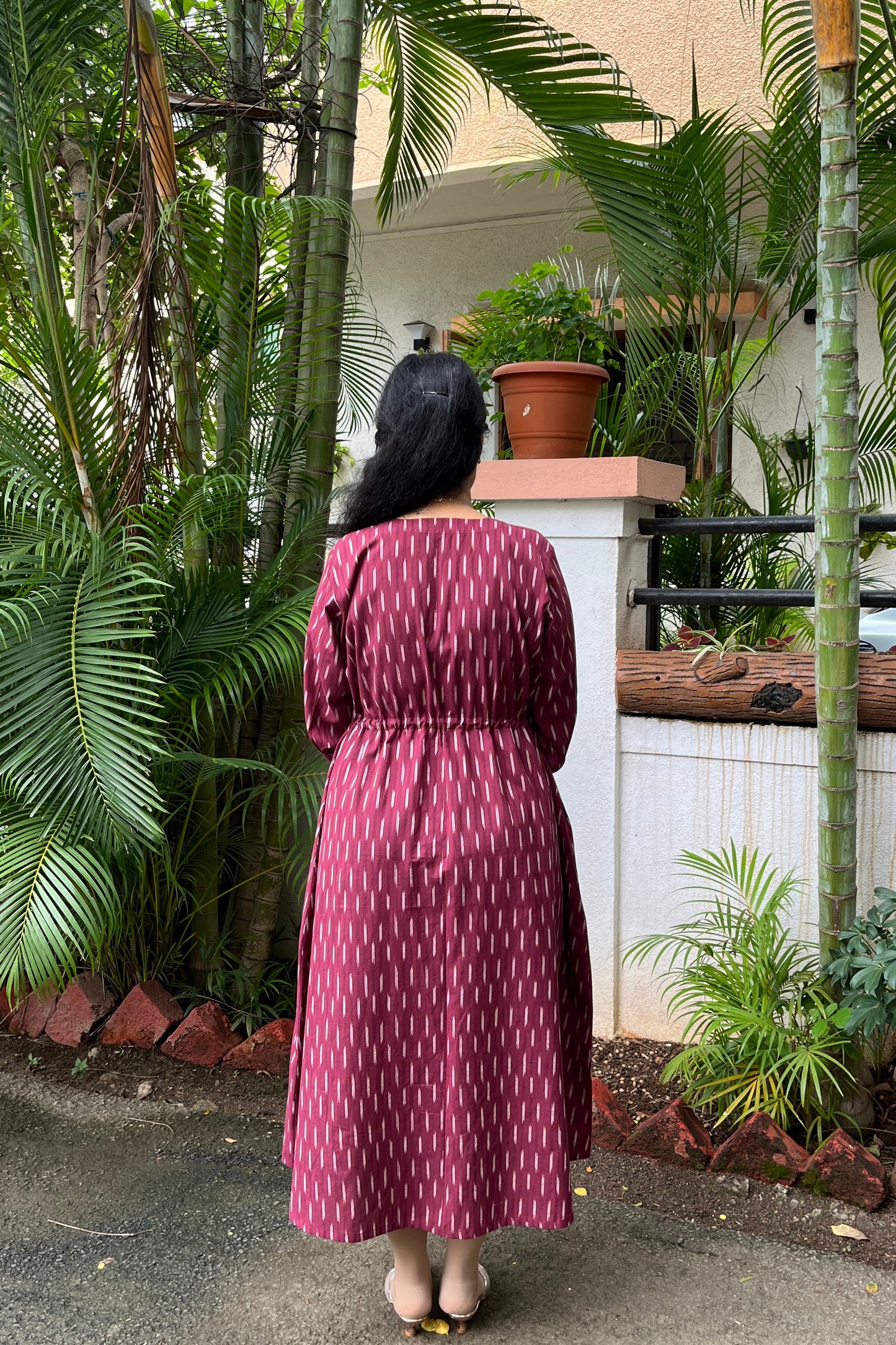 Asha Ikkat Cotton Dress