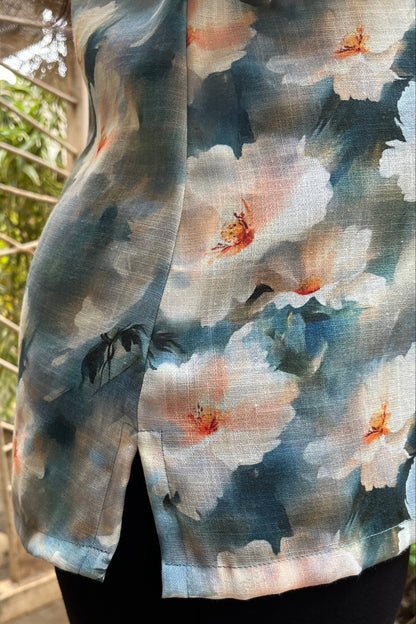 Chaitali linen Cotton Top