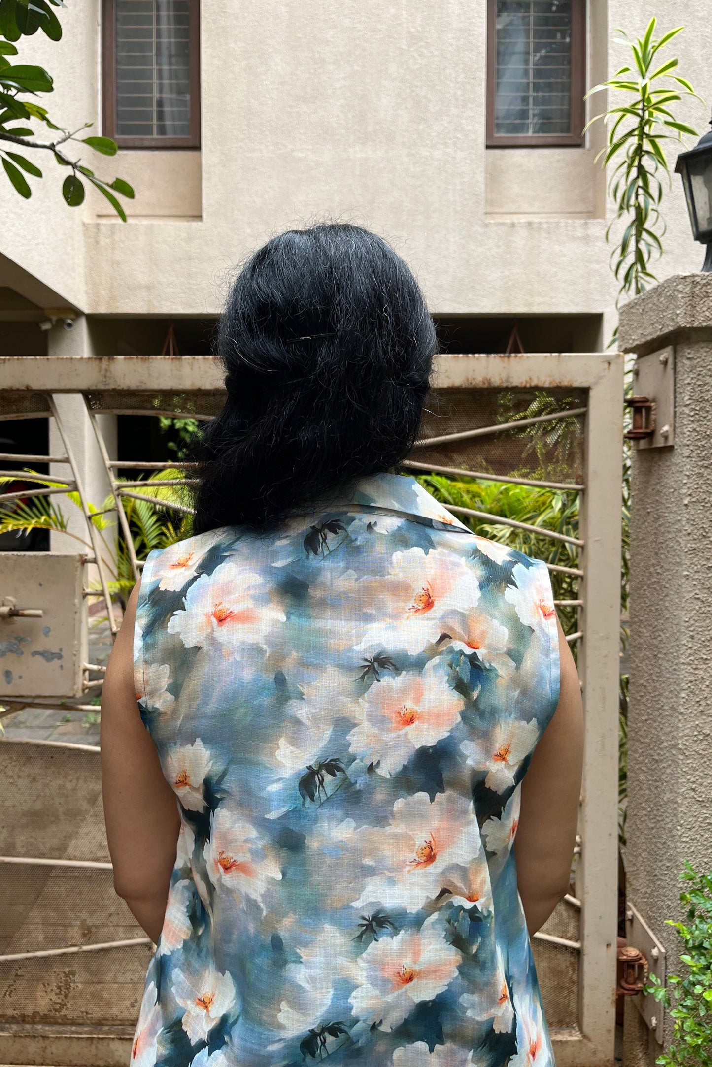 Chaitali linen Cotton Top