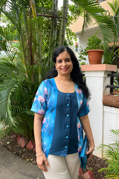 Damini Linen Cotton Top