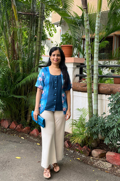 Damini Linen Cotton Top