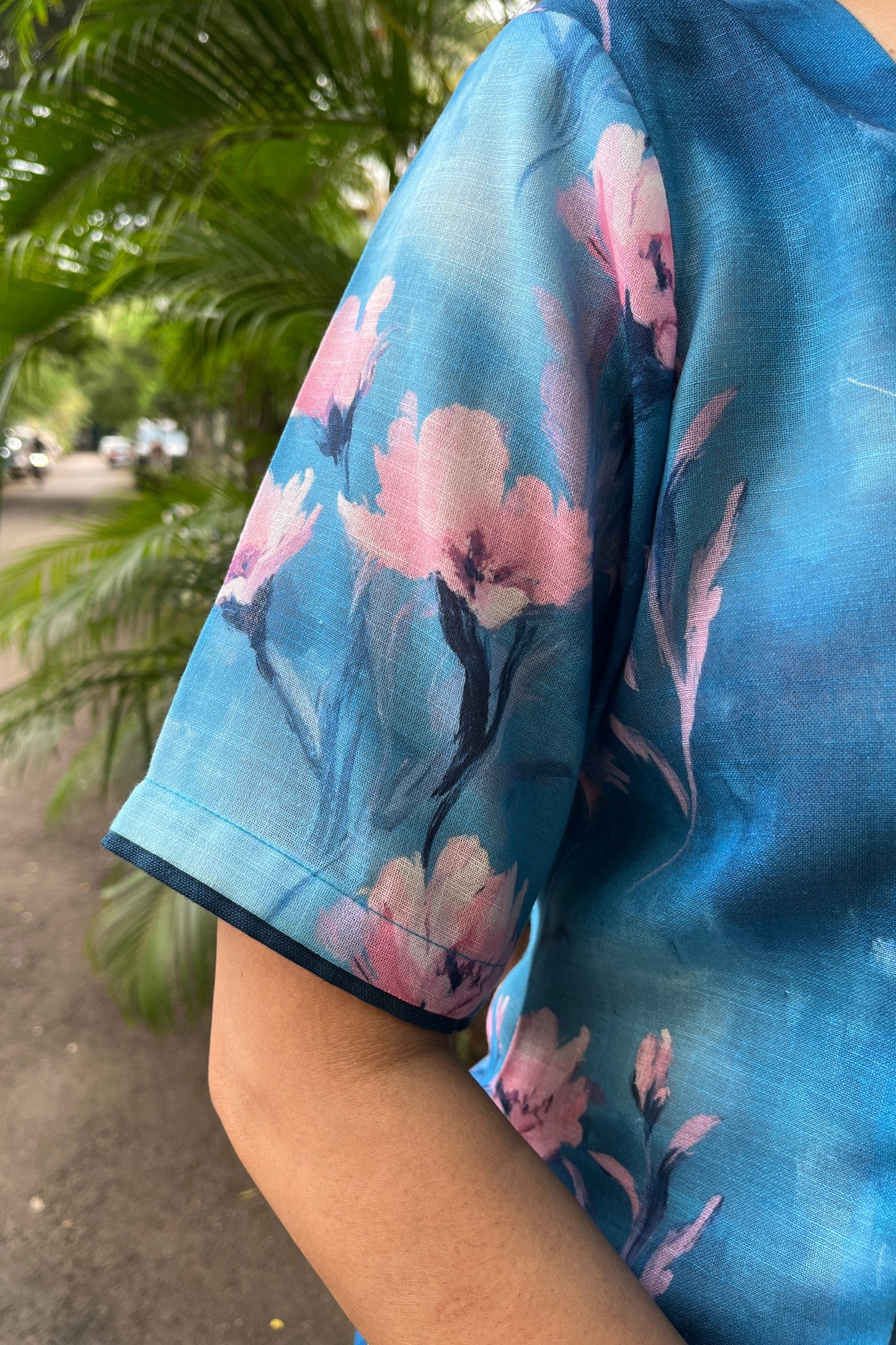 Damini Linen Cotton Top