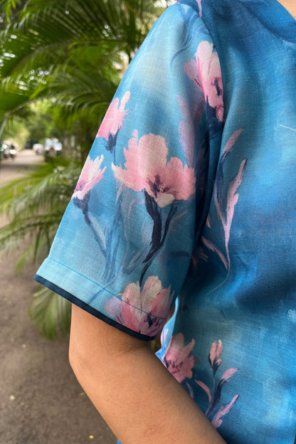 Damini Linen Cotton Top