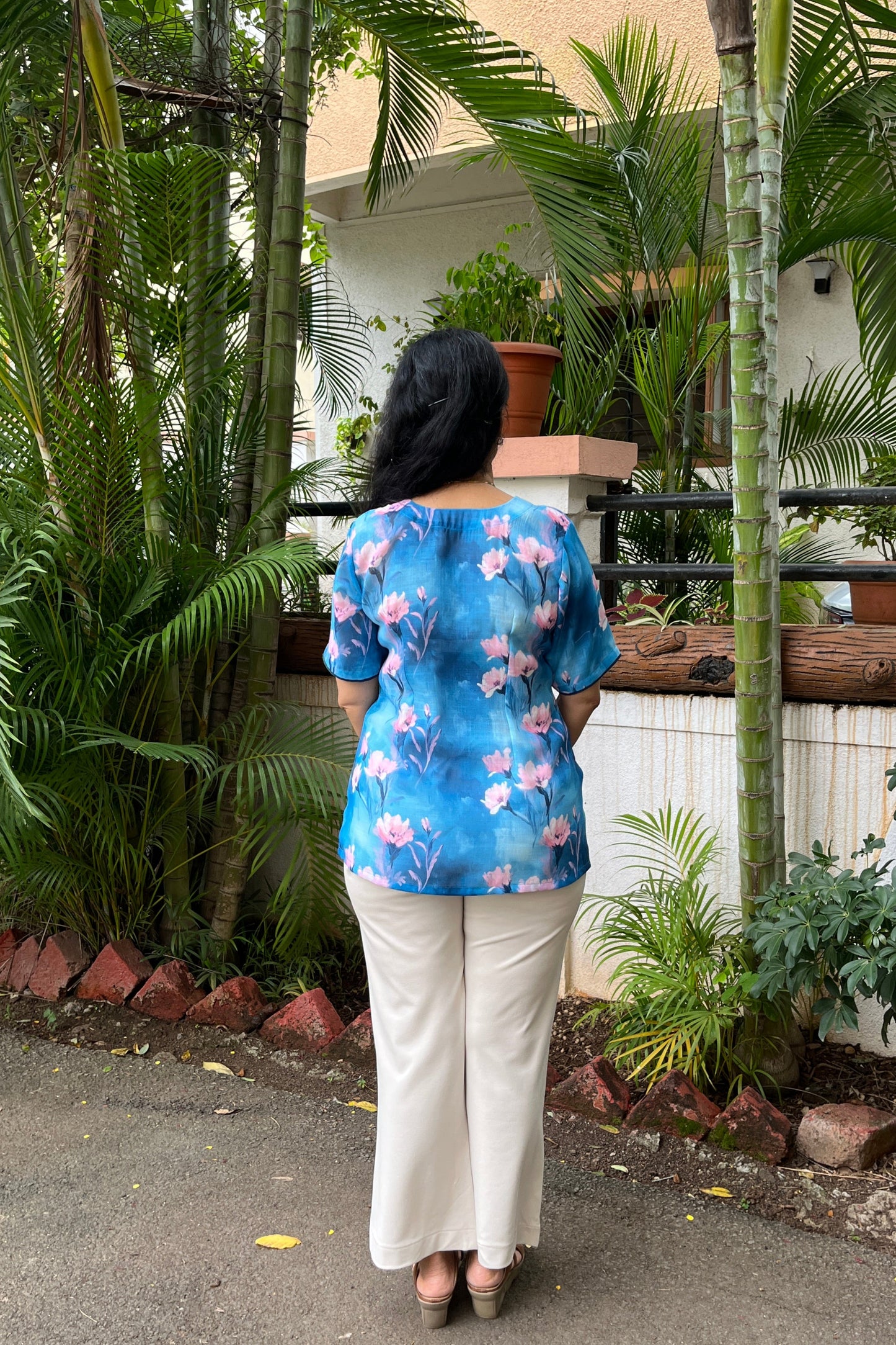 Damini Linen Cotton Top