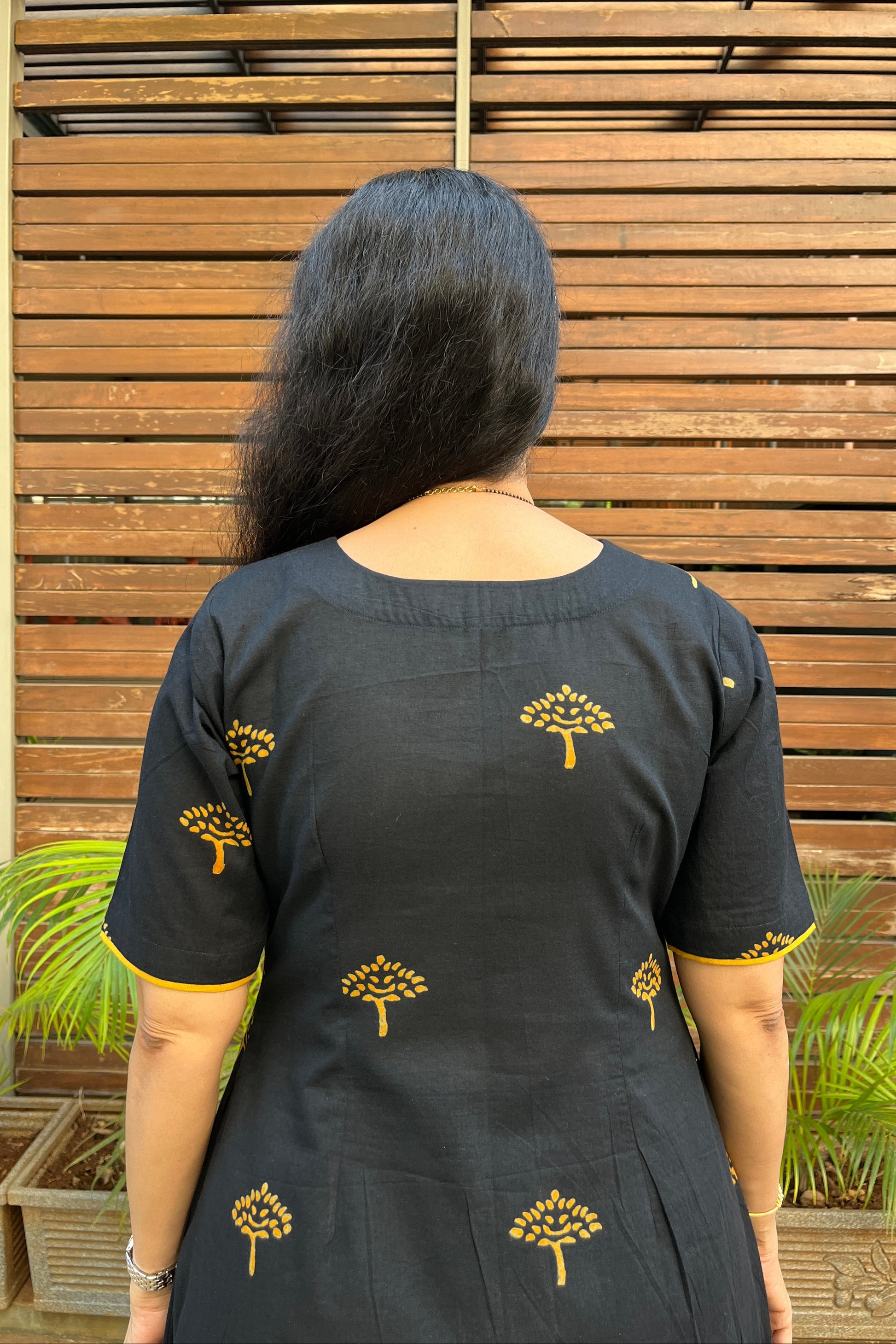 Buy printed cotton dress for ladies