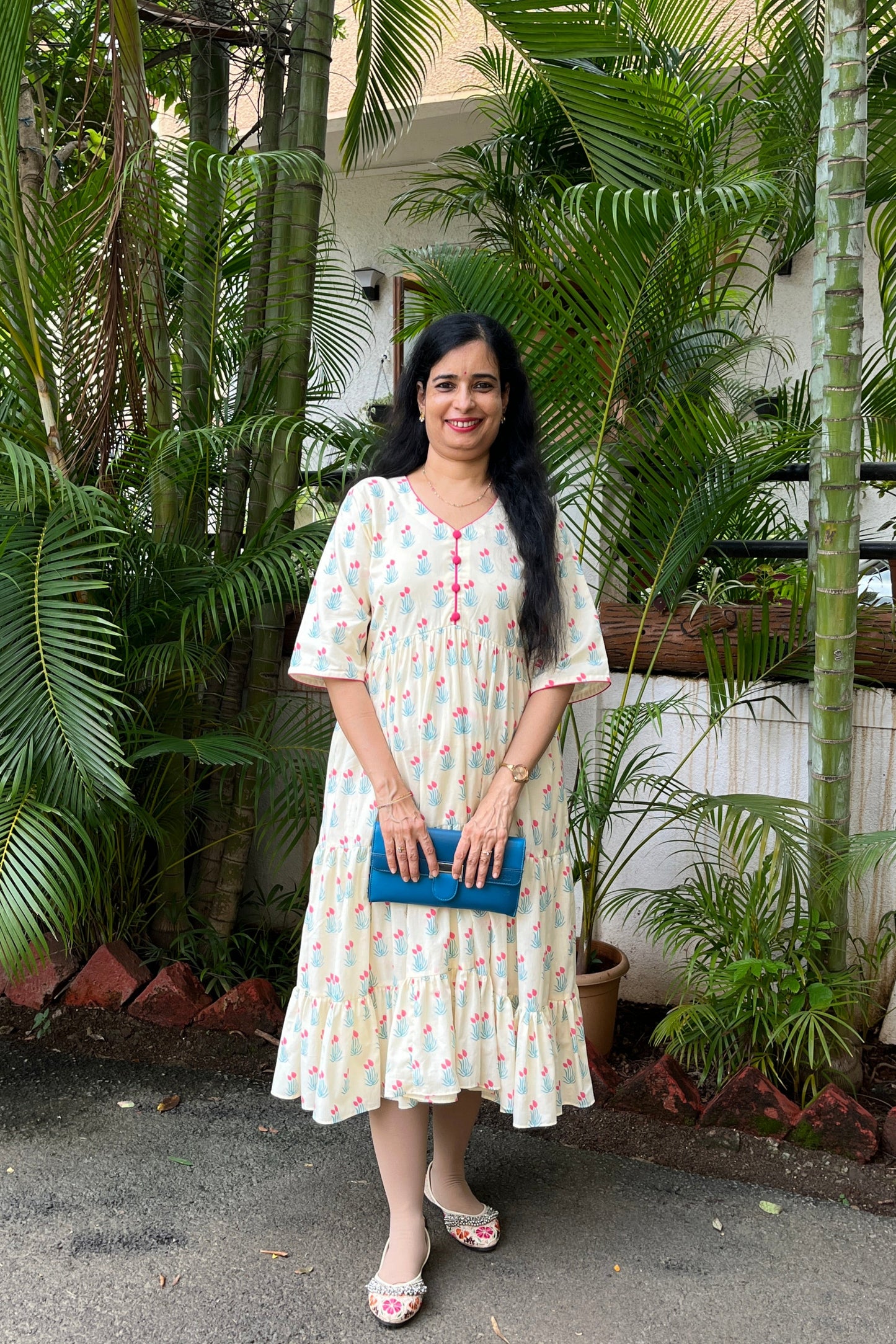 Gaurika Cotton Dress