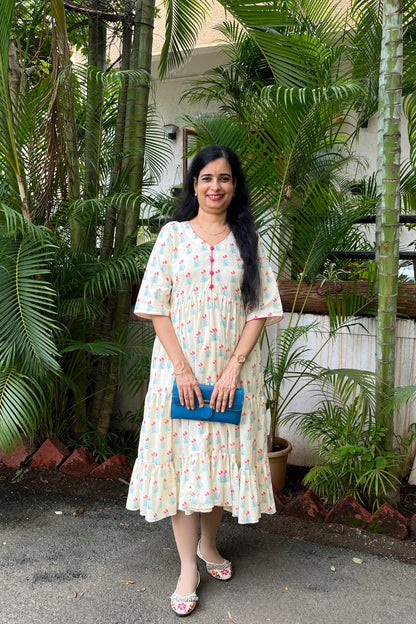 Gaurika Cotton Dress
