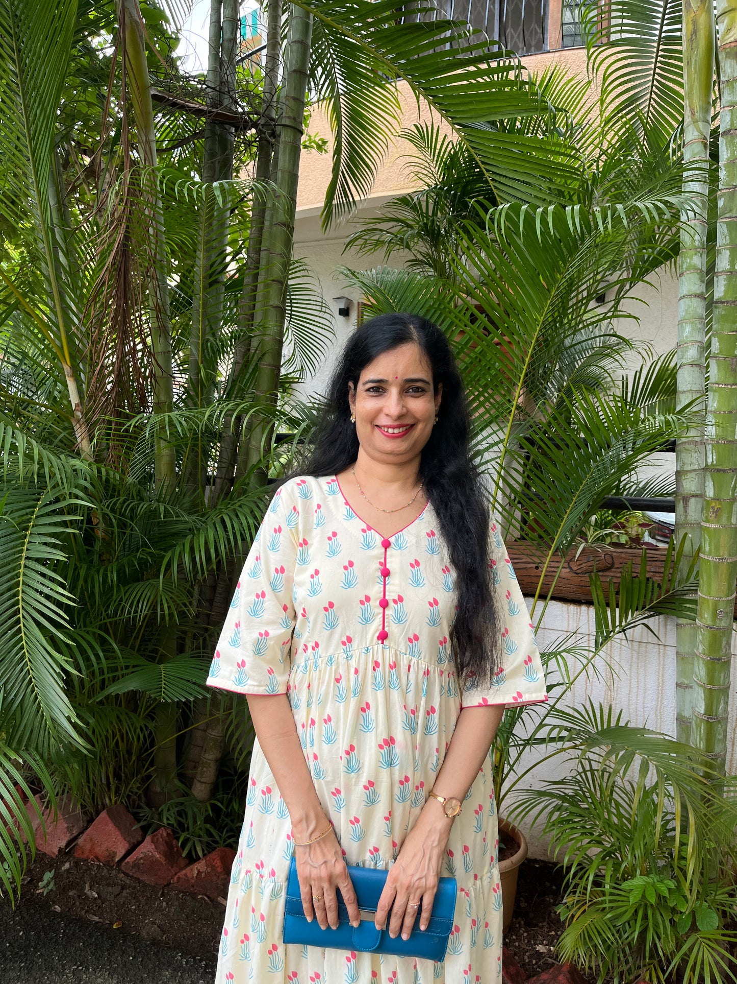 Gaurika Cotton Dress