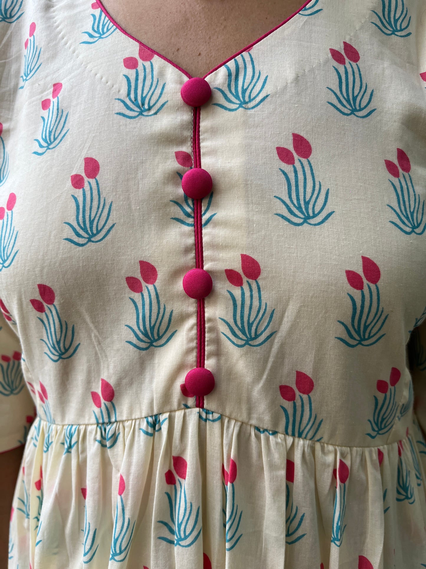 Gaurika Cotton Dress
