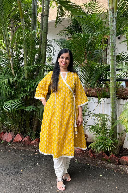 Hamsika kurta (With Add-on Bottom)