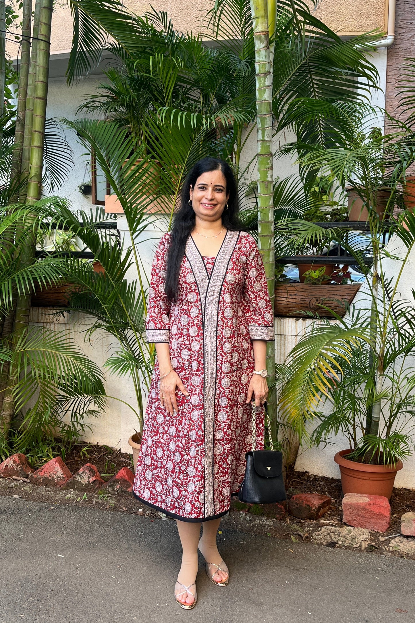 Kalika Bagh Print Dress