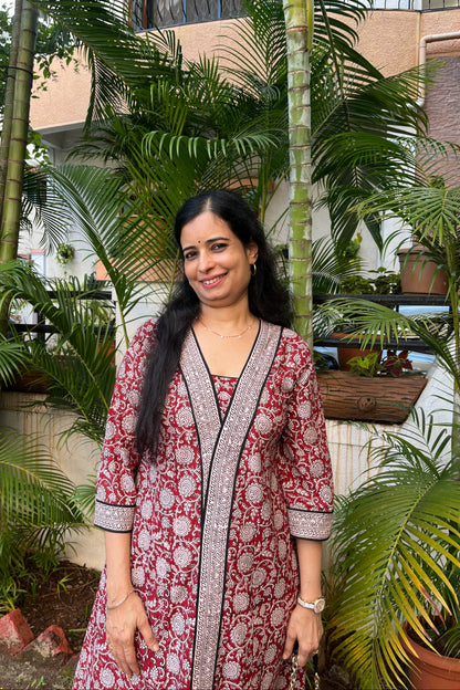 Shop Bagh Print Dress Online