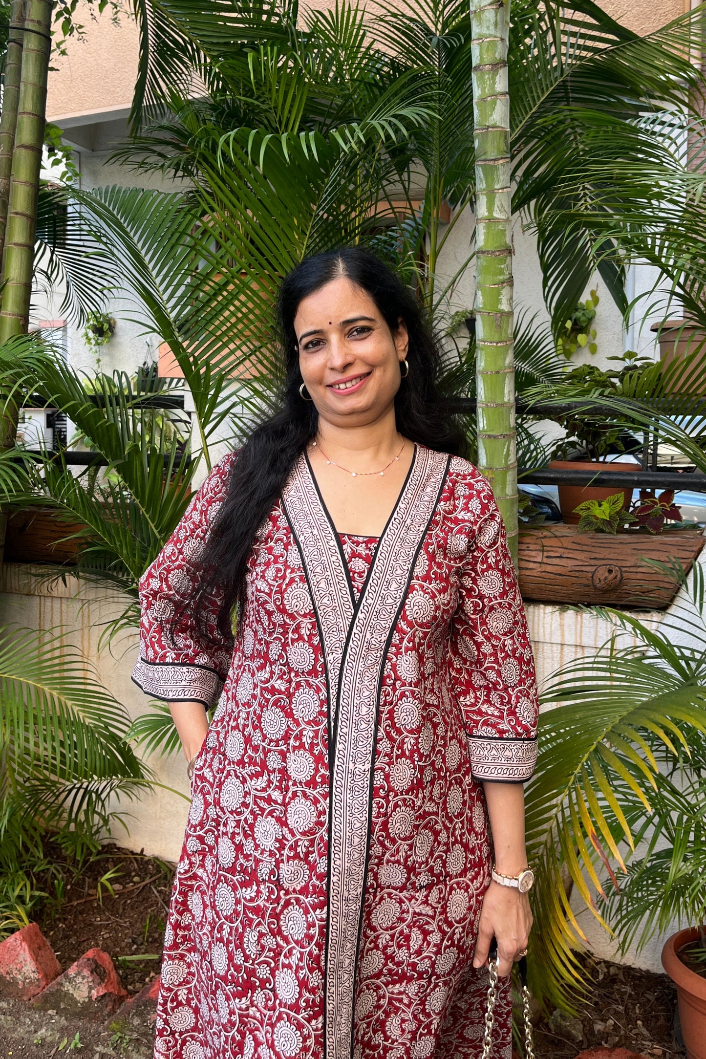 Kalika Bagh Print Dress