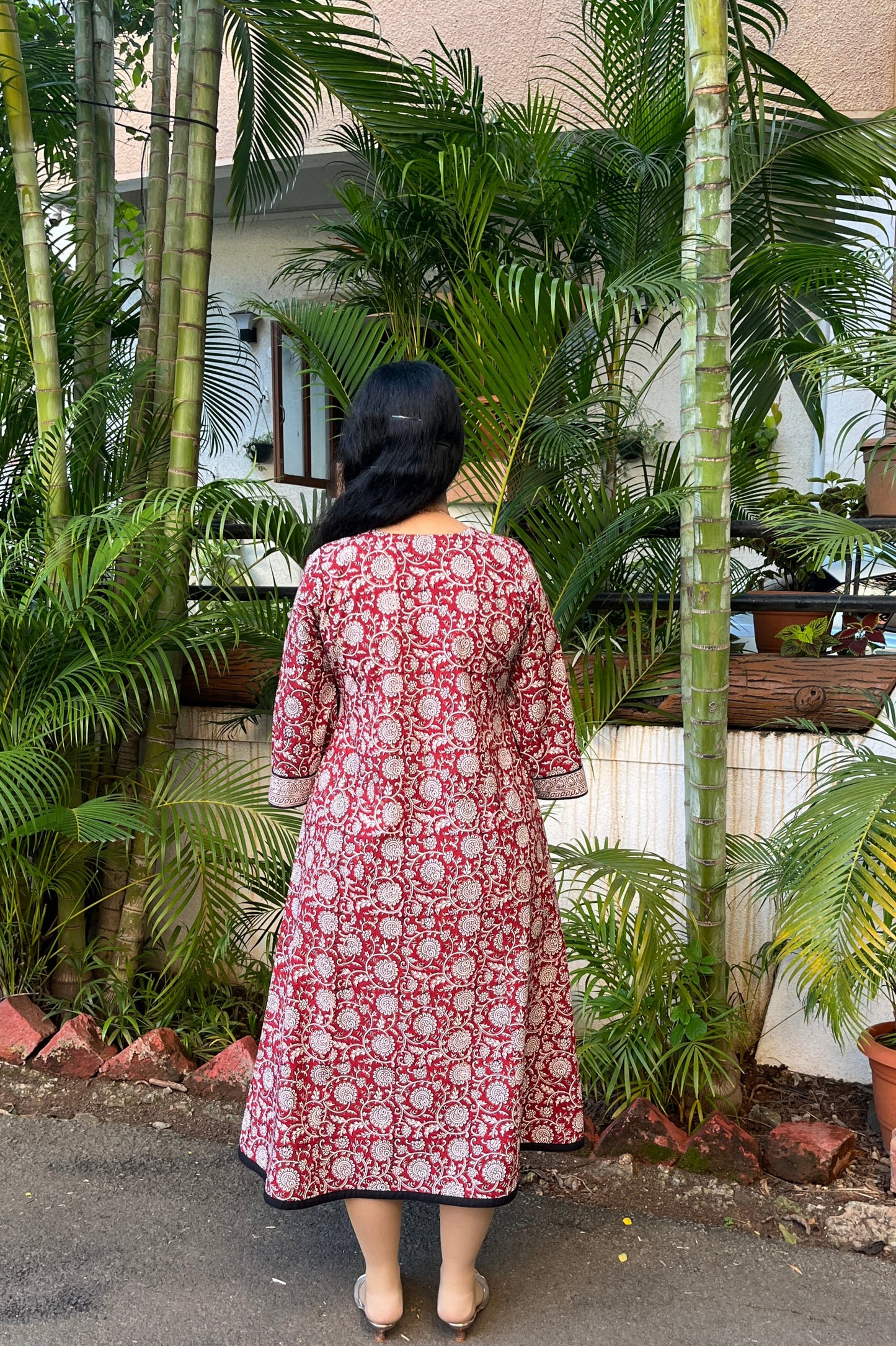 Kalika Bagh Print Dress