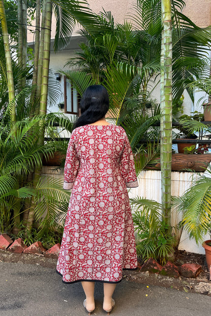 Kalika Bagh Print Dress