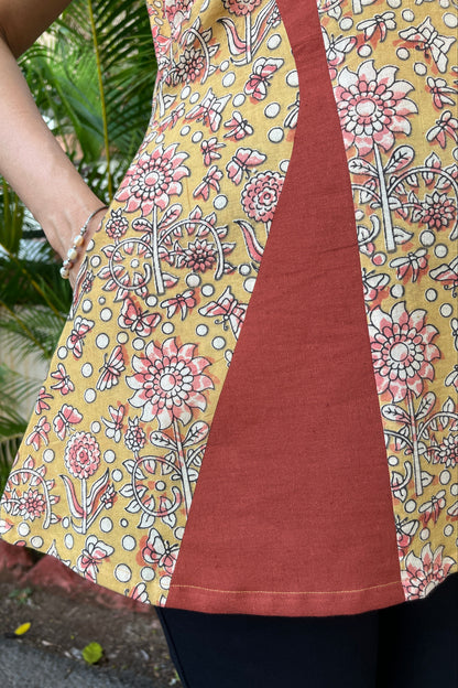 Mamta Kalamkari Cotton Top