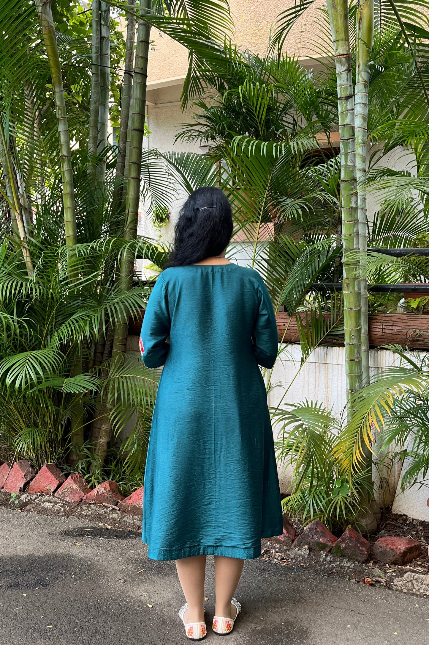 Kashvi Cotton Silk Dress