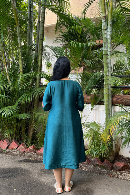 Kashvi Cotton Silk Dress