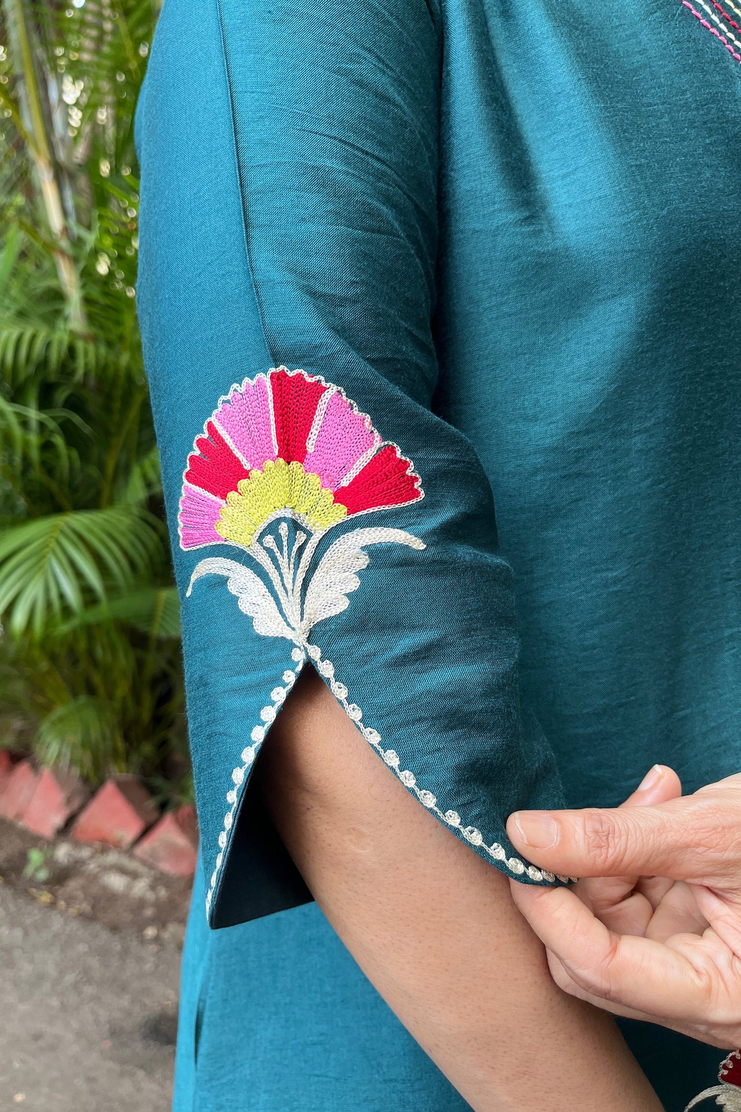 Kashvi Cotton Silk Dress