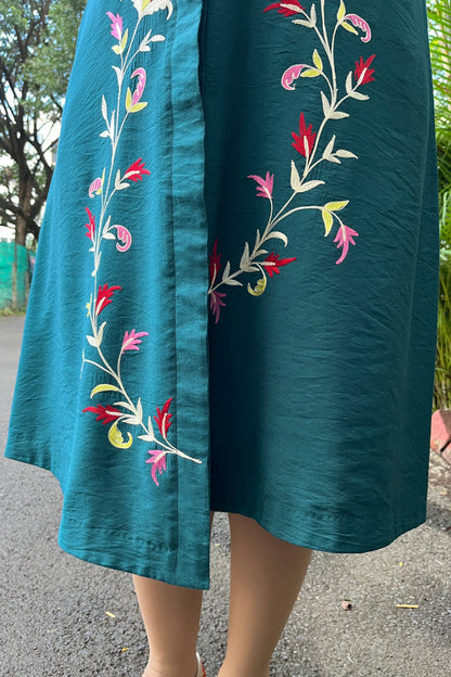 Kashvi Cotton Silk Dress