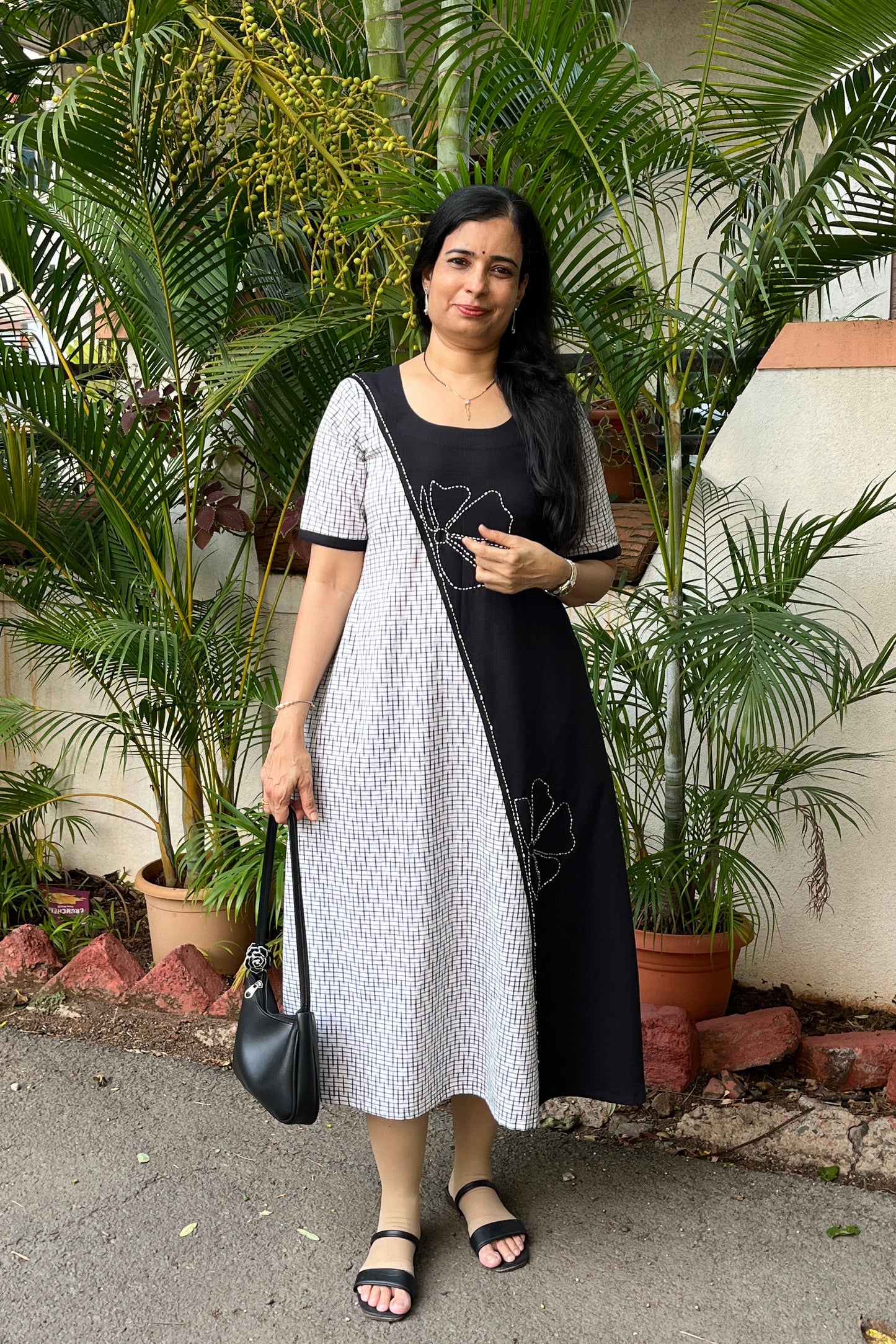 Madhu Ikkat Cotton Dress