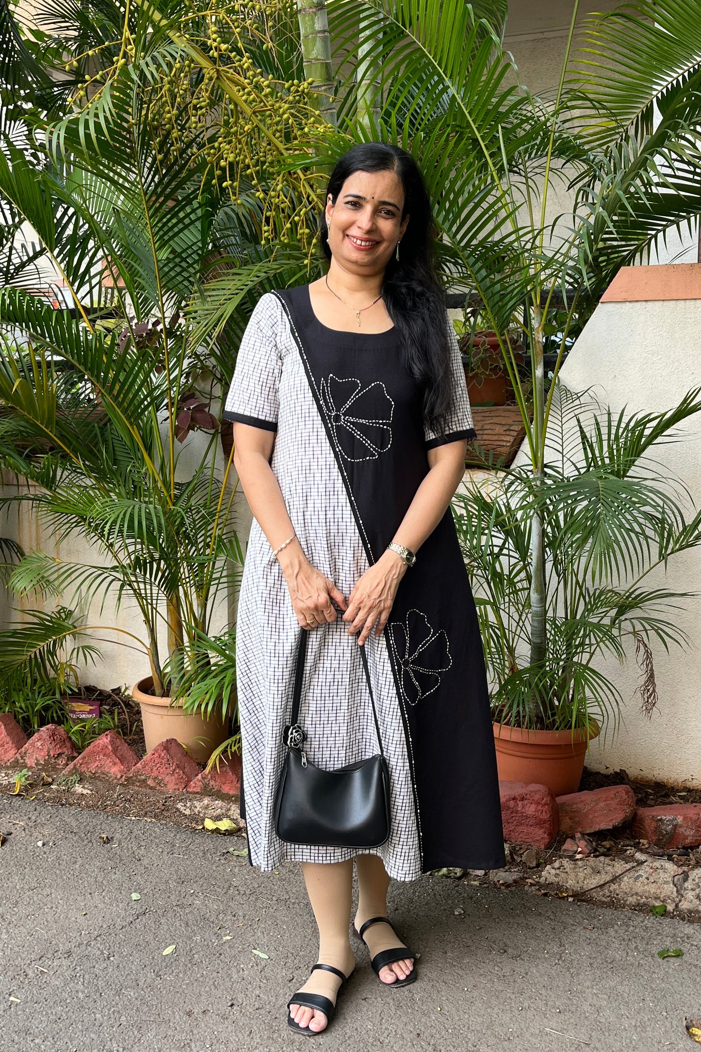 Madhu Ikkat Cotton Dress