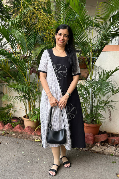 Madhu Ikkat Cotton Dress