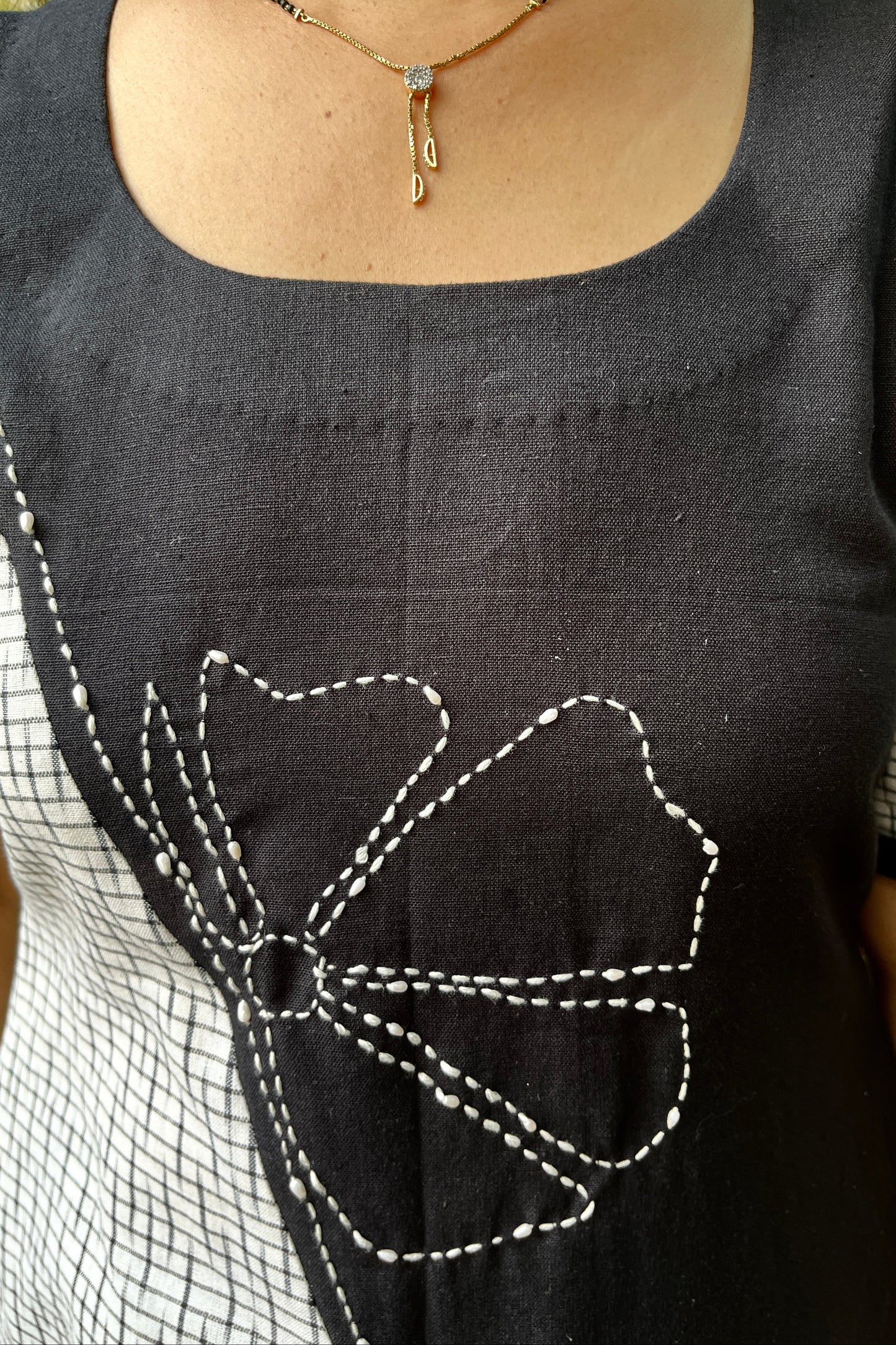 Madhu Ikkat Cotton Dress