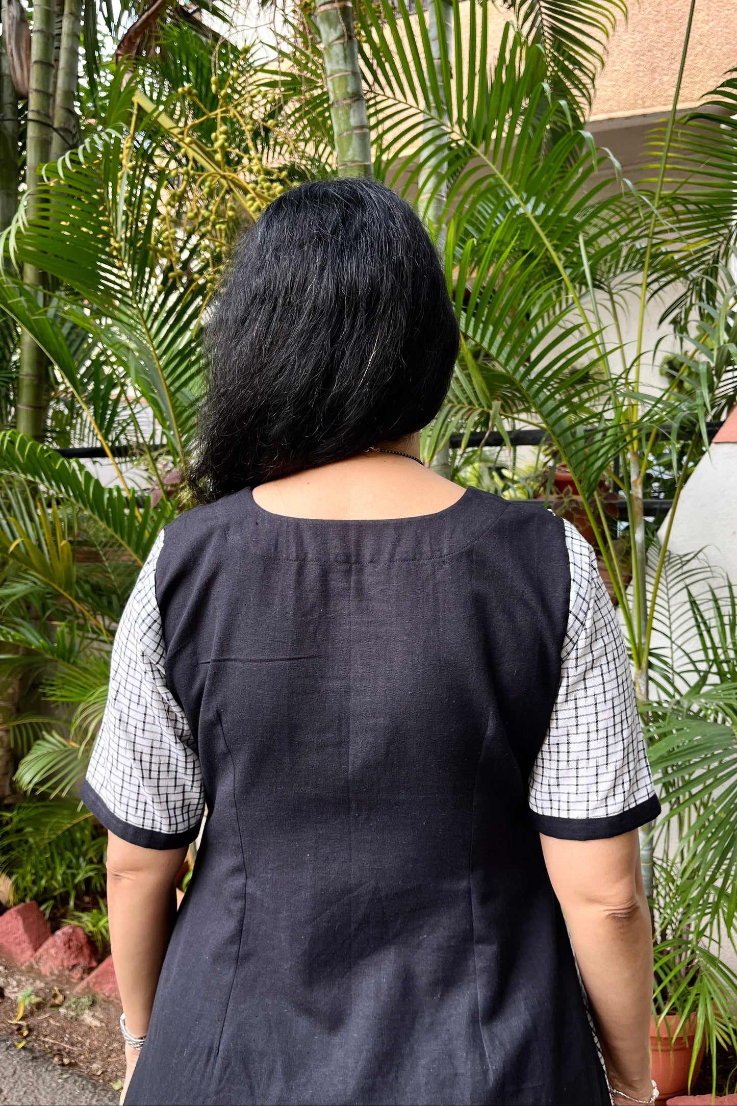 Madhu Ikkat Cotton Dress