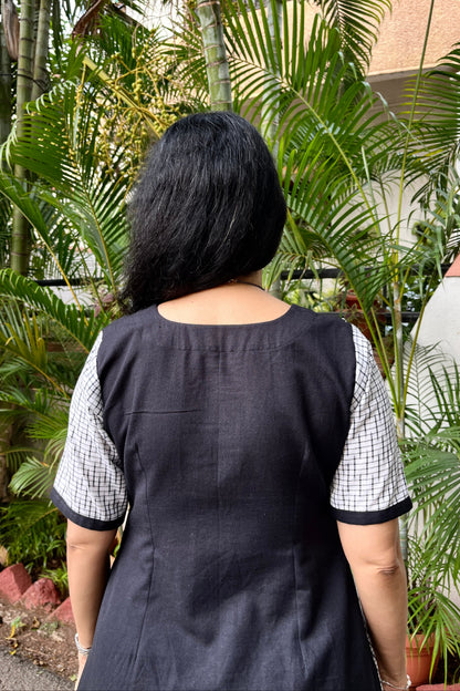 Madhu Ikkat Cotton Dress