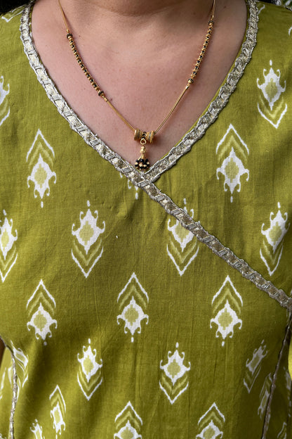 Kirti Cotton Kurta (With Add-on Bottom)