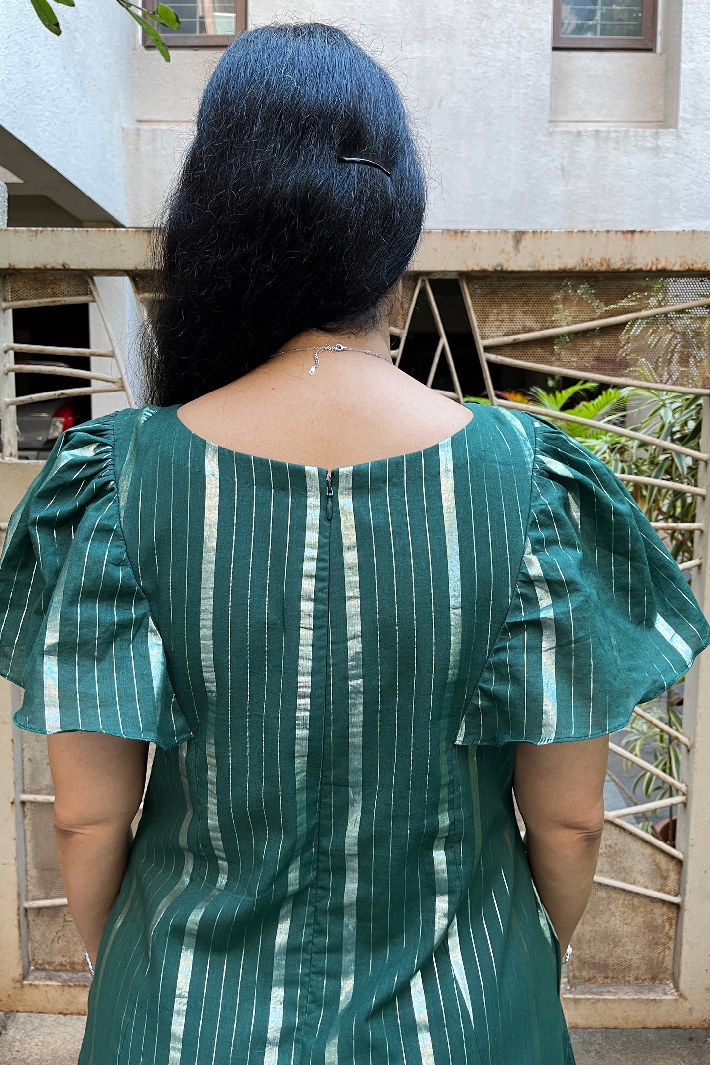 Rani Lurex Cotton Dress