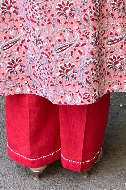 Sanika Slub Cotton Palazzo
