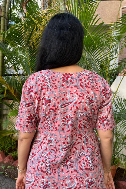 Sanika Block Print Cotton Kurta