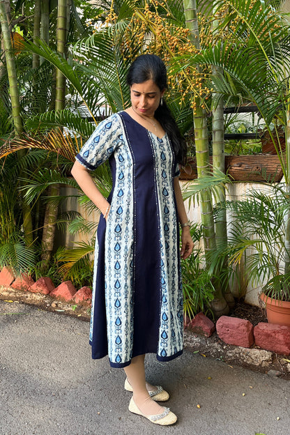 Bhumika Cotton Handwork Dress
