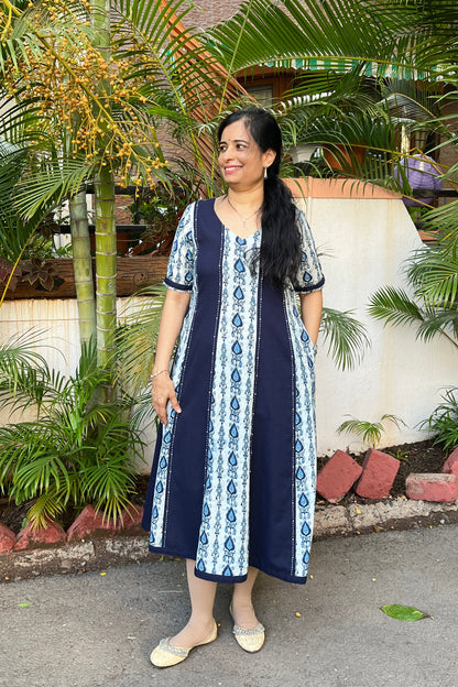 Bhumika Cotton Handwork Dress