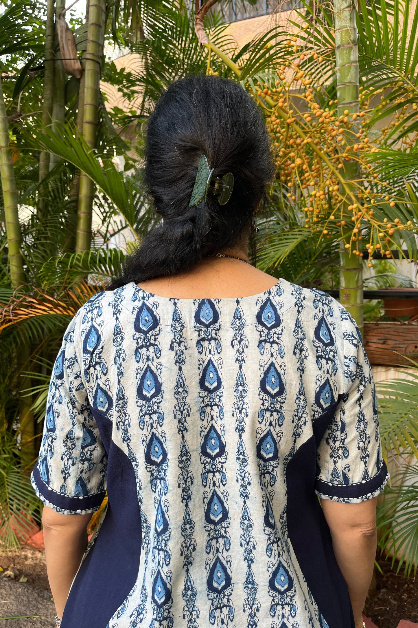 Bhumika Cotton Handwork Dress