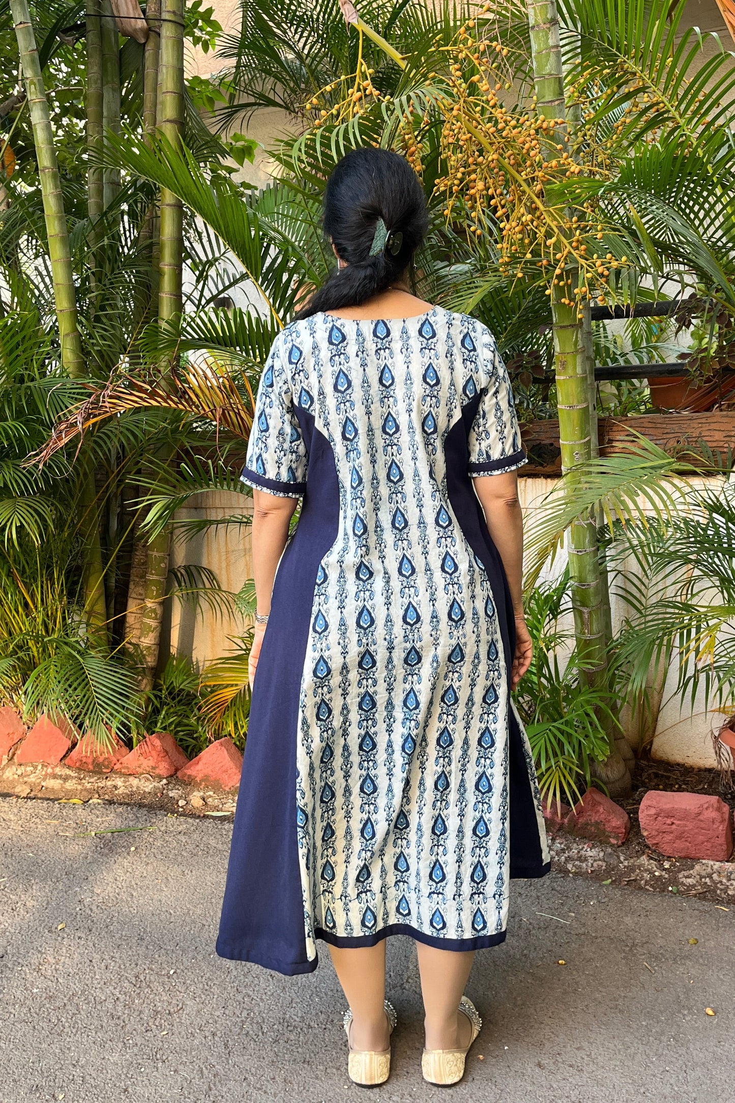 Bhumika Cotton Handwork Dress